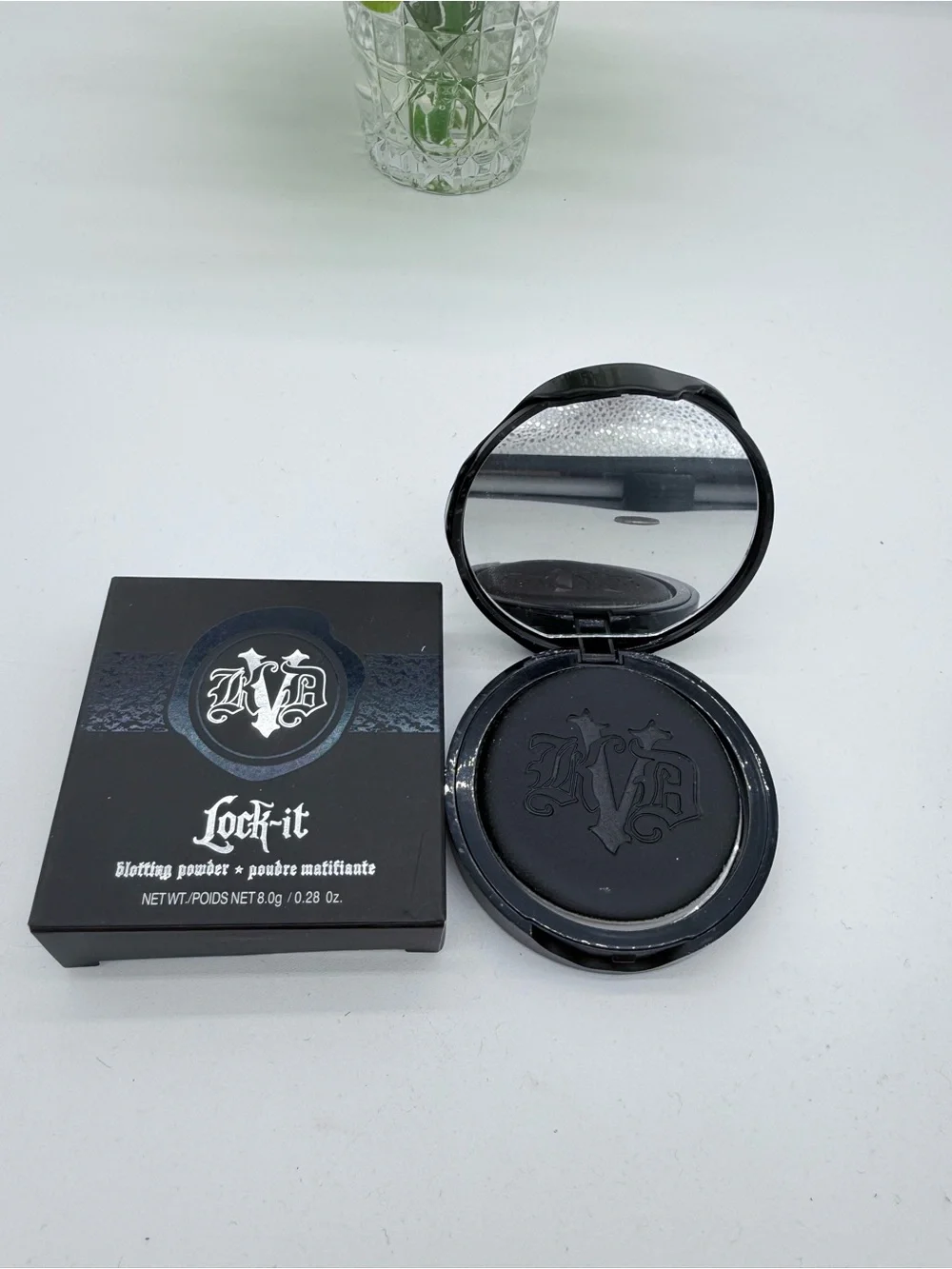 KVD Kat Von D Lock-It Fair Finishing Powder Full Size 0.28oz NIB NEW